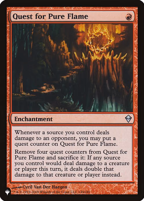 Quest for Pure Flame — The List #ZEN-144