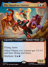 The Squadron Sinister — Marvel Super Heroes Commander #417