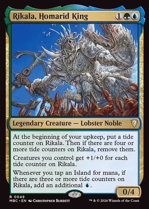 Rikala, Homarid King — Mystery Booster Commander Edition #49