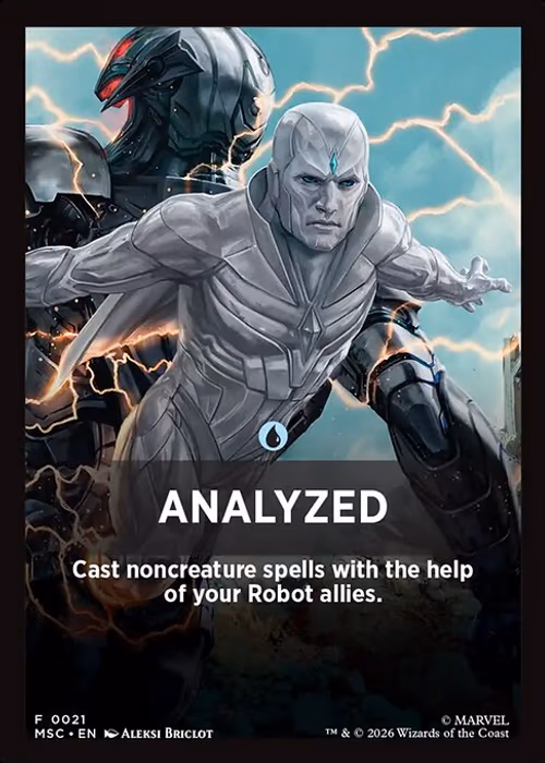 Analyzed — Marvel Super Heroes Jumpstart Front Cards #21