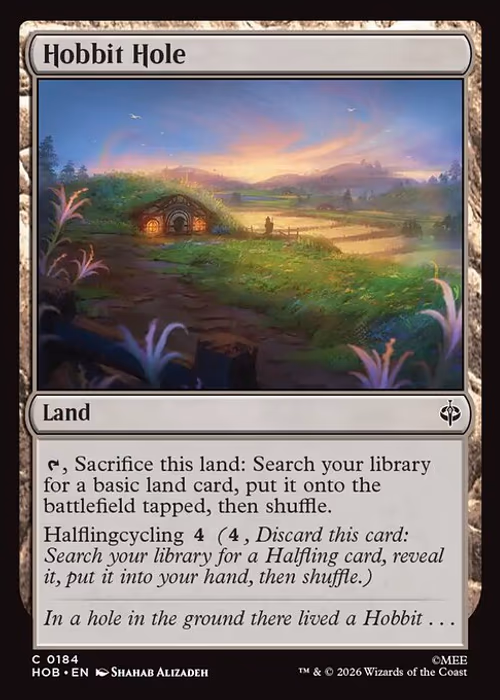 Hobbit Hole — The Hobbit #184