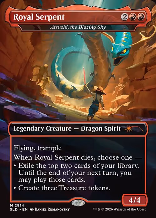 Atsushi, the Blazing Sky — Secret Lair Drop #2814