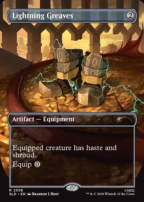Lightning Greaves — Secret Lair Drop #2558