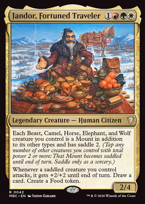 Jandor, Fortuned Traveler — Mystery Booster Commander Edition #42
