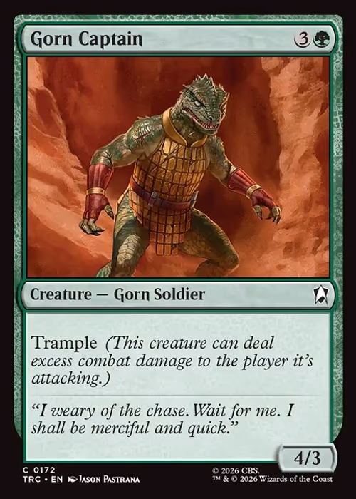 Gorn Captain — Star Trek Commander #172