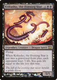 Kokusho, the Evening Star — The List