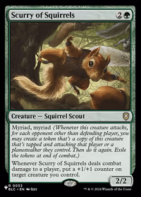 Scurry of Squirrels — The List