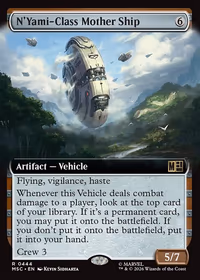 N'Yami-Class Mother Ship — Marvel Super Heroes Commander #444