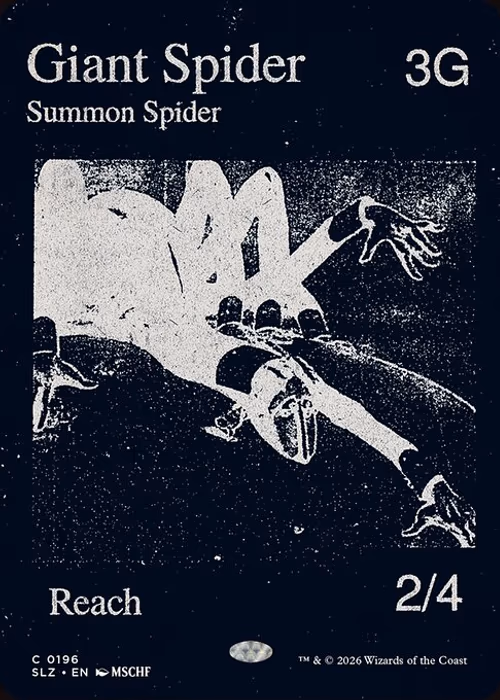 Giant Spider — The Zeta Set #196