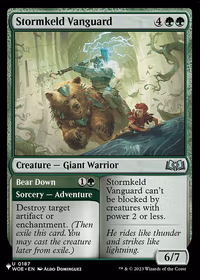 Stormkeld Vanguard // Bear Down — The List