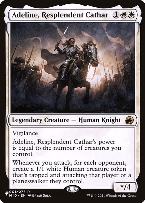 Adeline, Resplendent Cathar — The List #MID-1