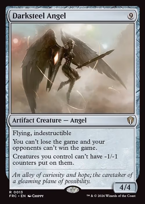 Darksteel Angel — Reality Fracture Commander #13