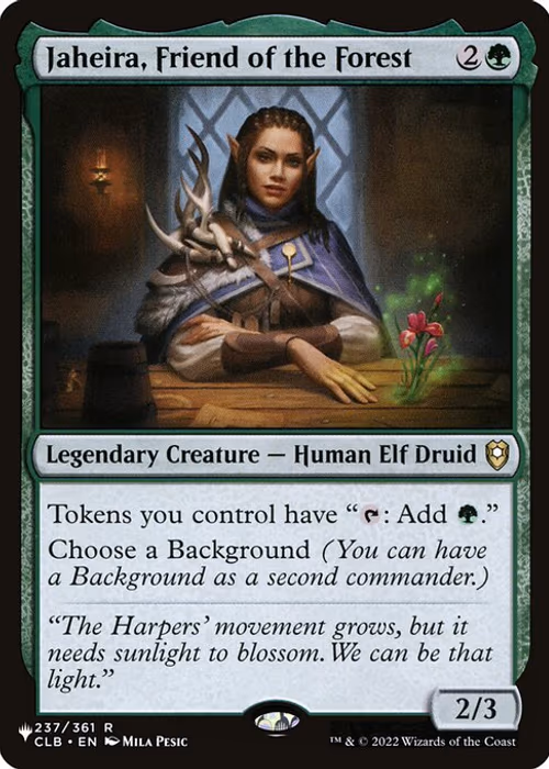Jaheira, Friend of the Forest — The List #CLB-237