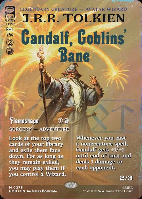 Gandalf, Goblins' Bane // Flameshape — The Hobbit #278