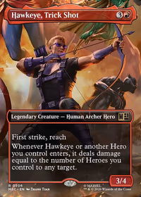 Hawkeye, Trick Shot — Marvel Super Heroes Commander #506