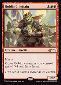 Goblin Chieftain — Secret Lair Drop #2424
