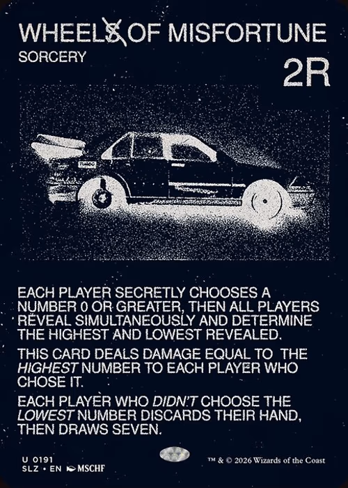 Wheel of Misfortune — The Zeta Set #191