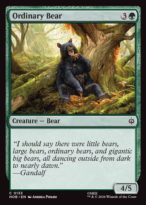 Ordinary Bear — The Hobbit #133