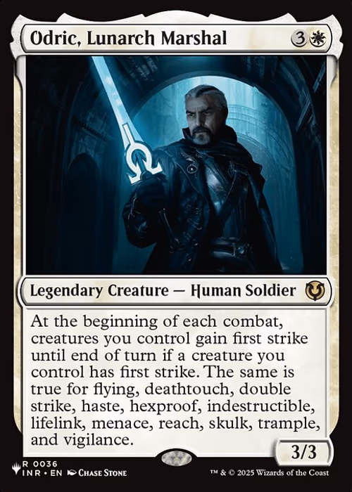 Odric, Lunarch Marshal — The List #INR-36