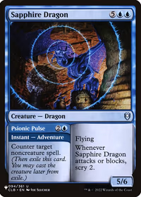 Sapphire Dragon // Psionic Pulse — The List