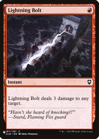 Lightning Bolt — The List