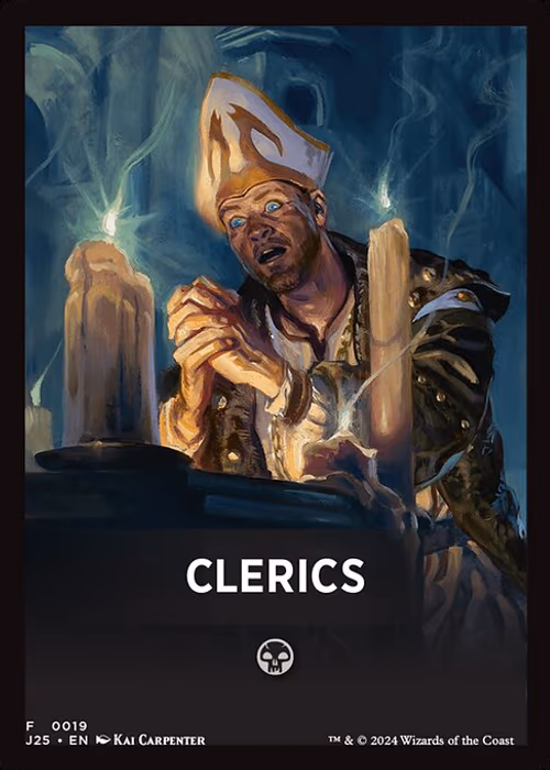 Clerics — Foundations Jumpstart Front Cards #19