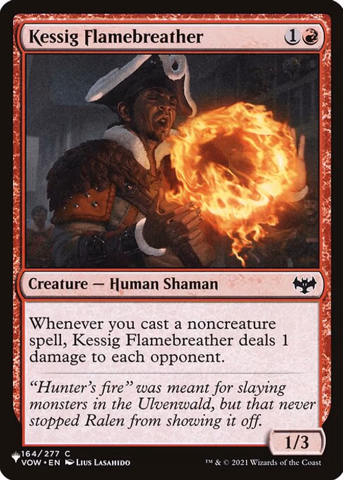 Kessig Flamebreather — The List #VOW-164
