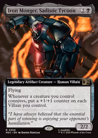 Iron Monger, Sadistic Tycoon — Marvel Super Heroes Commander #350
