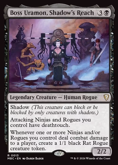 Boss Uramon, Shadow's Reach — Mystery Booster Commander Edition #13