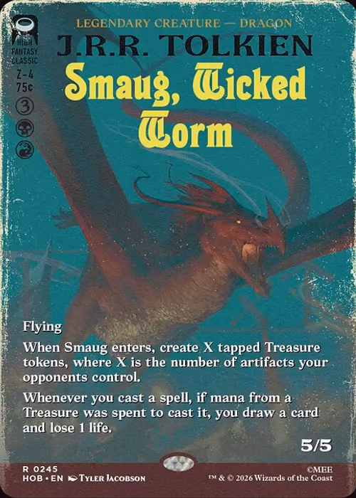 Smaug, Wicked Worm — The Hobbit #245