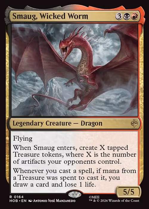 Smaug, Wicked Worm — The Hobbit #164