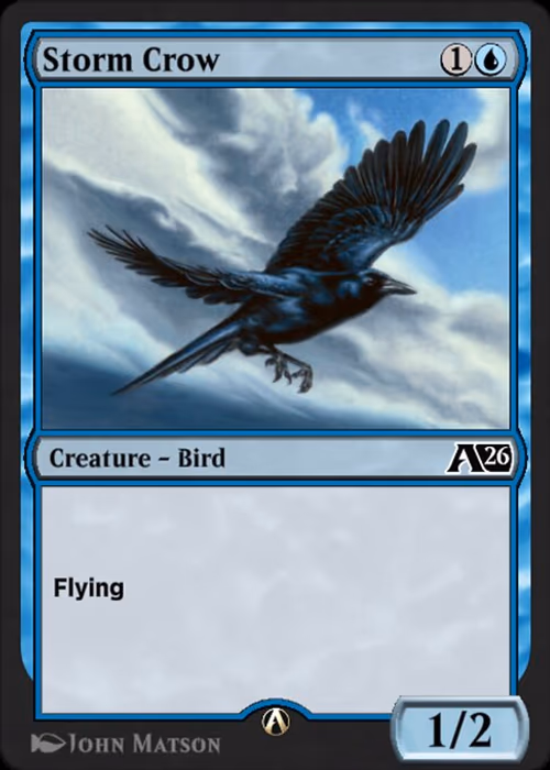 Storm Crow — Alchemy: Secrets of Strixhaven #31