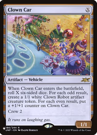 Clown Car — The List