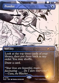 Ponder — Secret Lair Drop