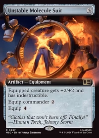 Unstable Molecule Suit — Marvel Super Heroes Commander #457