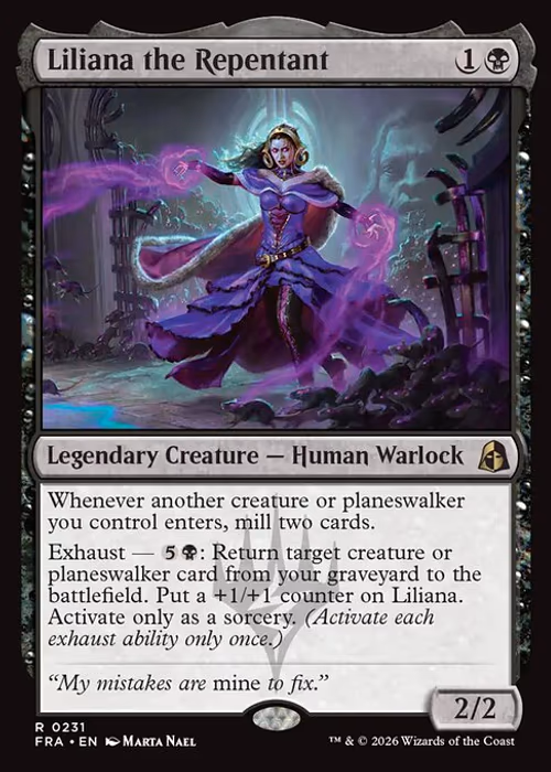 Liliana the Repentant — Reality Fracture #231