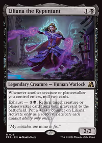 Liliana the Repentant — Reality Fracture #231