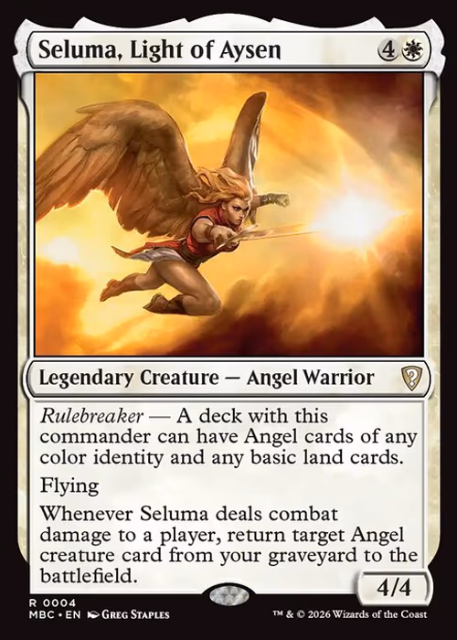 Seluma, Light of Aysen — Mystery Booster Commander Edition #4