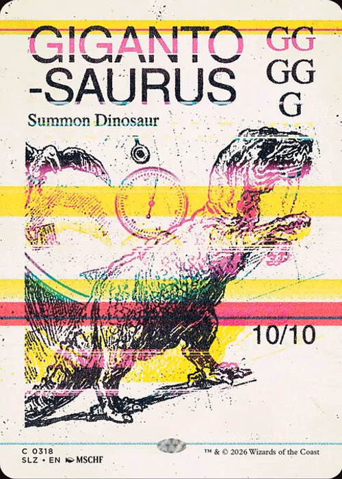 Gigantosaurus — The Zeta Set #318