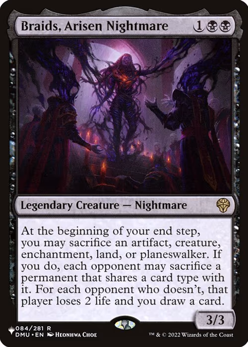 Braids, Arisen Nightmare — The List #DMU-84