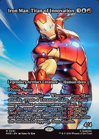 Iron Man, Titan of Innovation — Marvel Universe #91