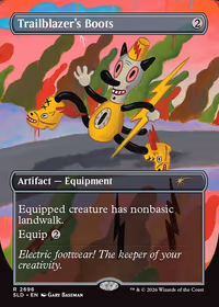 Trailblazer's Boots — Secret Lair Drop #2696
