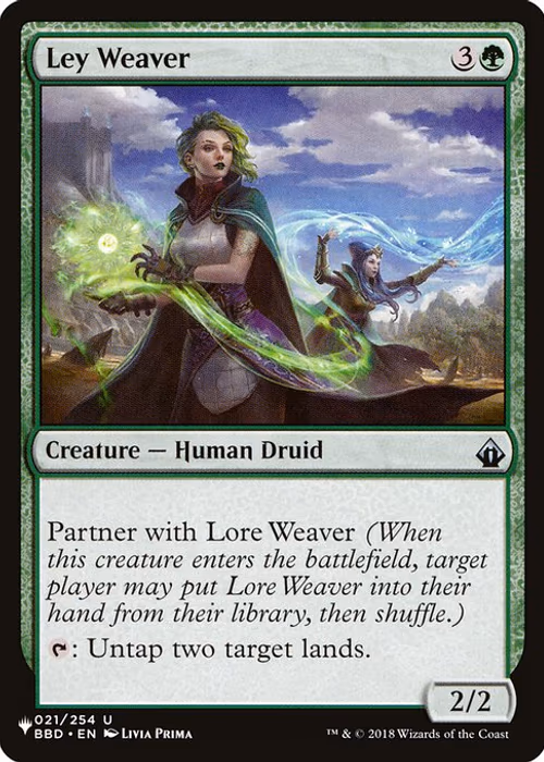 Ley Weaver — The List #BBD-21