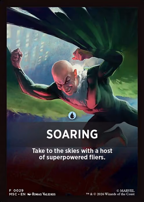 Soaring — Marvel Super Heroes Jumpstart Front Cards #29
