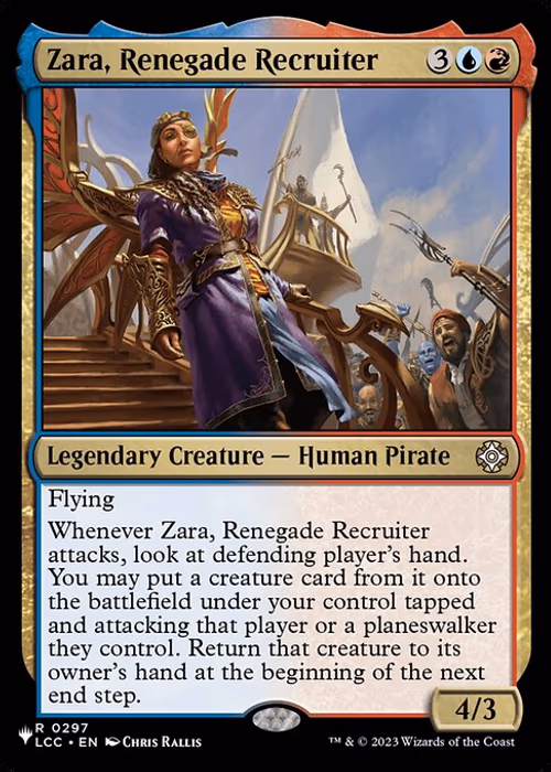 Zara, Renegade Recruiter — The List #LCC-297