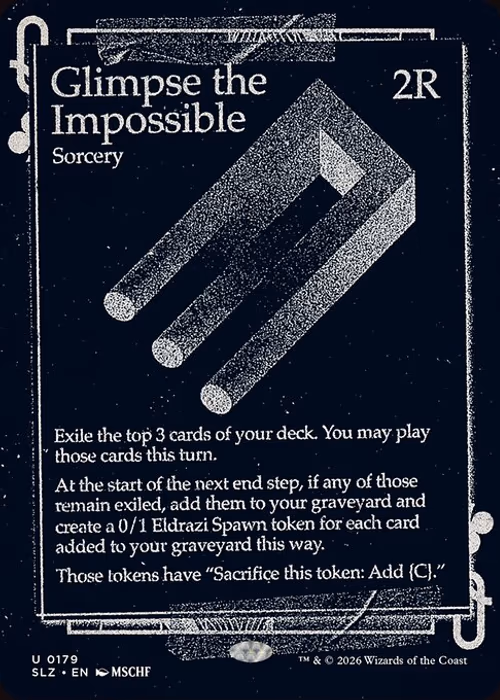 Glimpse the Impossible — The Zeta Set #179