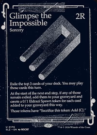 Glimpse the Impossible — The Zeta Set