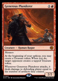 Generous Plunderer — The Big Score Promos #11p
