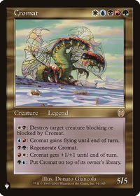 Cromat — The List