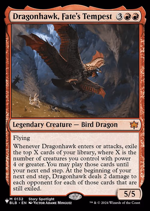 Dragonhawk, Fate's Tempest — The List #BLB-132
